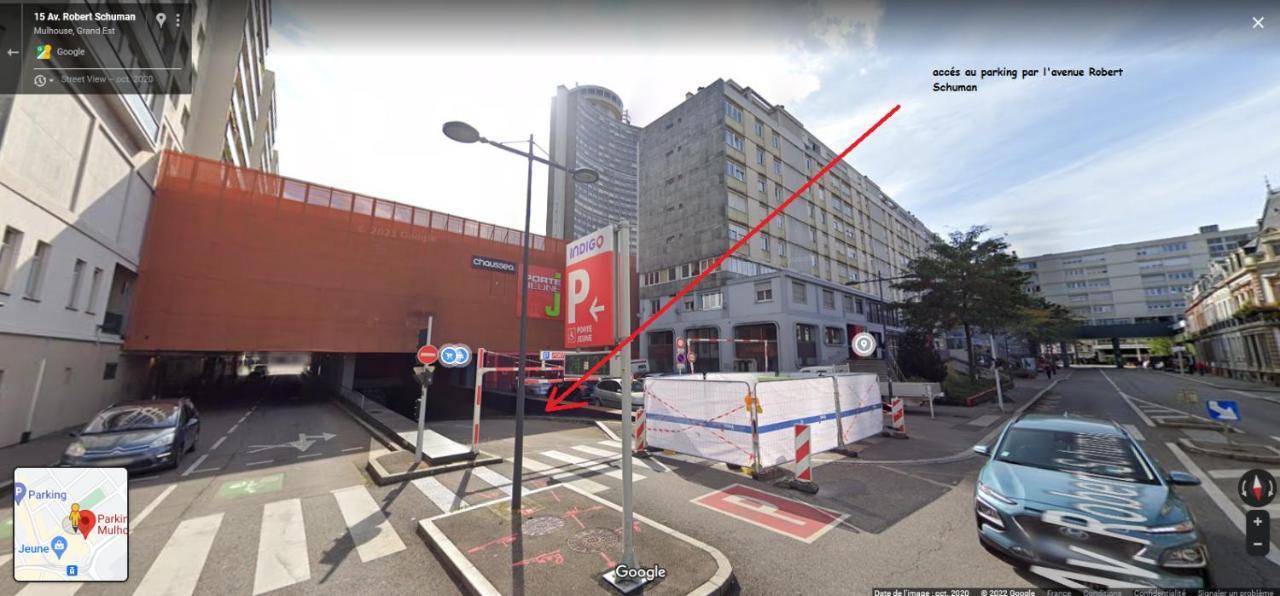 Tour De L'Europe, En Plein Centre Avec Parking. Διαμέρισμα Μυλούζη Εξωτερικό φωτογραφία